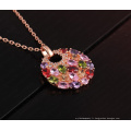 Colliers et pendentifs plaqués or 18 carats pour femmes (CNL0008-C)
